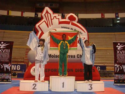 Podium senior. 3eme Nation Argentine. 2eme Nation Argentine. 1ere Miny Perle Nation Guadeloupe